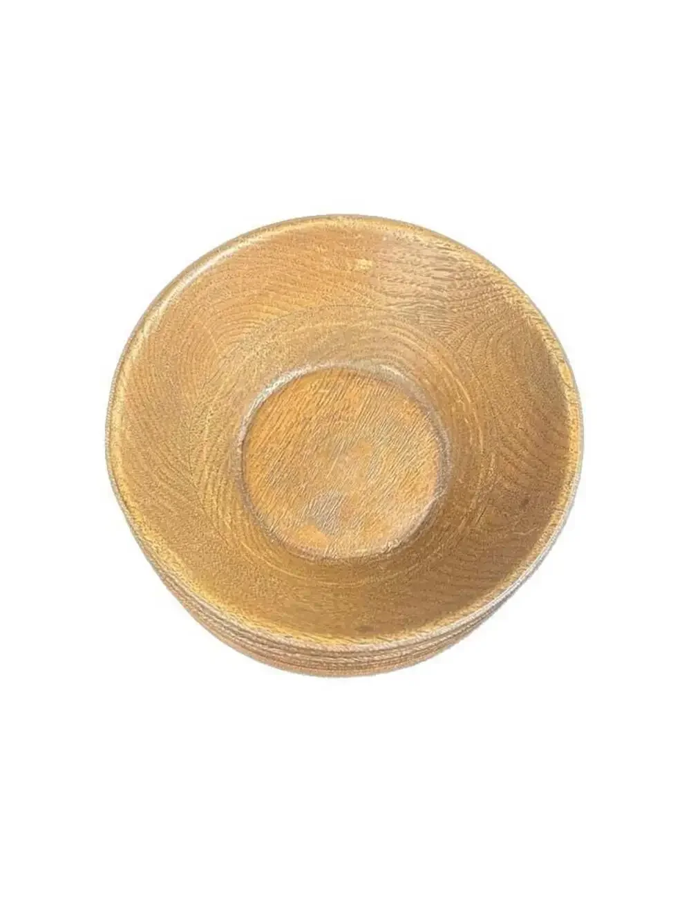 Vintage Thermo-Serv West Bend Wood Grain Insulated Salad Bowls Set of 8